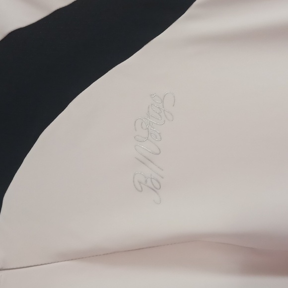 B Vertigo Nancy Equestrian Training Top, Long Sleeve, Black And Cream - Picture 10 of 16